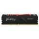 MEMORIA KINGSTON FURY BEAST RGB DDR4 16GB (KIT 2) 3200MHZ  CL16      -  KF432C16BB2AK2/16